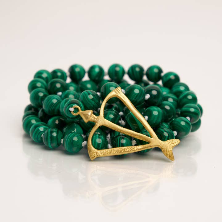 Mala en malachite pour la vente par Open Heart Warrior