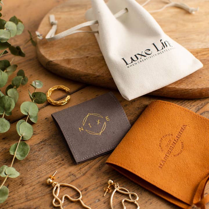 Logo Pouch - Wholesale Pouch - Women's - MIA 100pcs - Mini Drawstring Pouches2