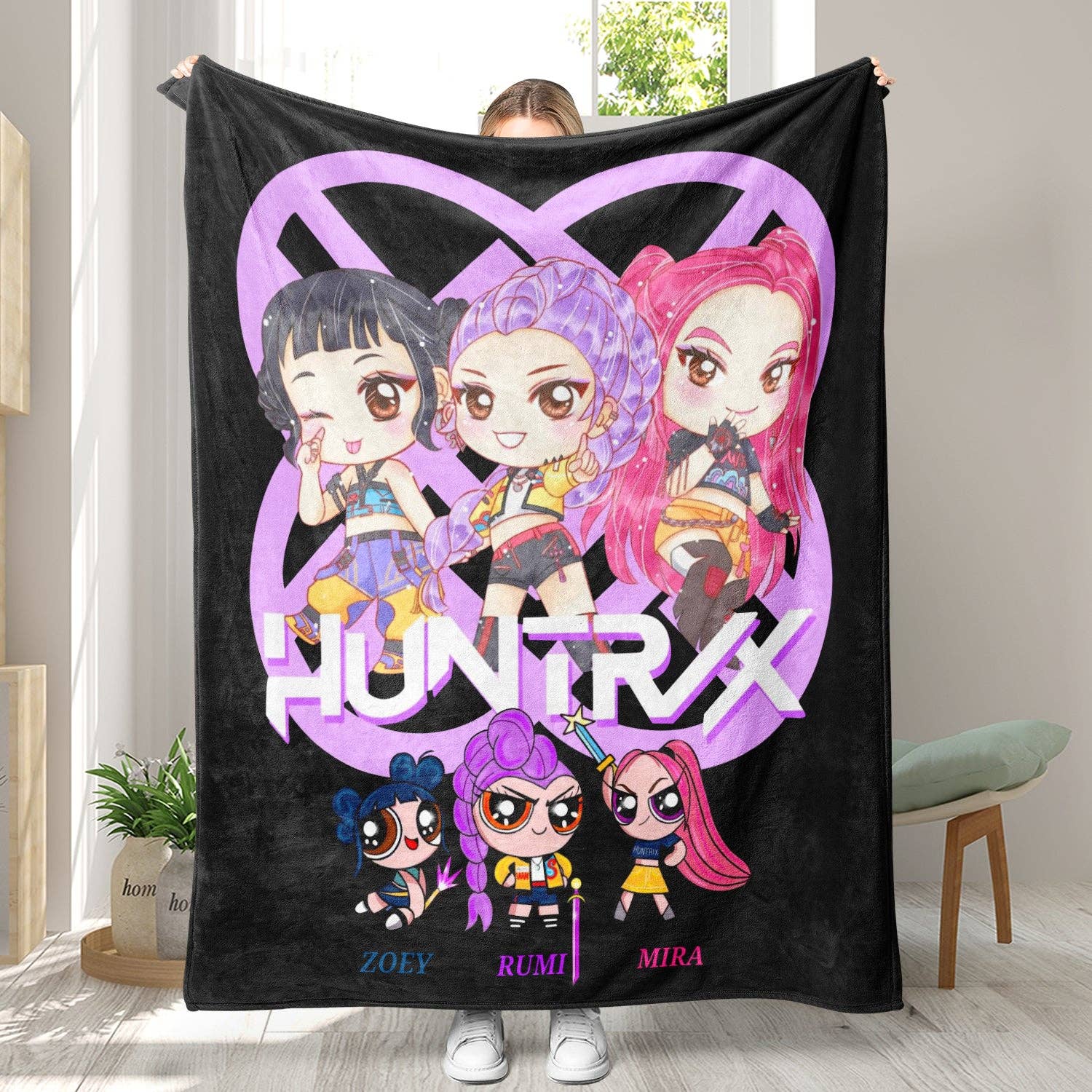 Little Trendy - Wholesale Throw Blanket - KDH K-pop inspired Throw Blanket soft flannel Blanket11