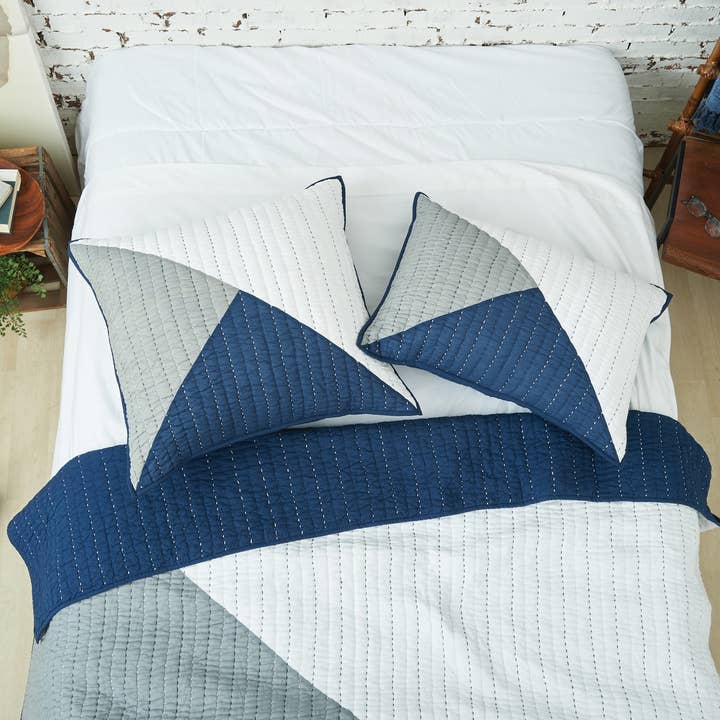 carol & frank - Wholesale Bedding Pillowcase/Sham - Asymmetrical Euro Sham2