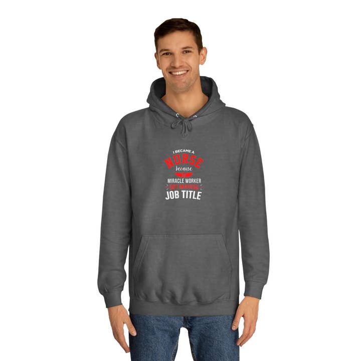 I Became A Nurse Unisex Hoodie for wholesale by RC'nSONS