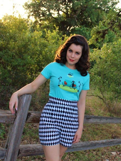 Harlequin Shorts for wholesale by Ains&Elke StyleHaus