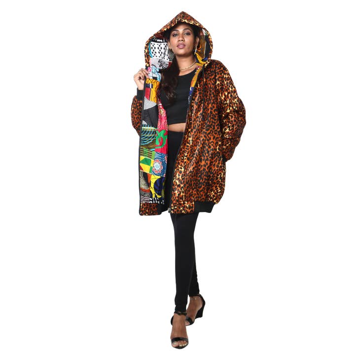 African Stars - Wholesale Retailer Display - Apparel - Unisex Reversible Jacket -- FI-2733