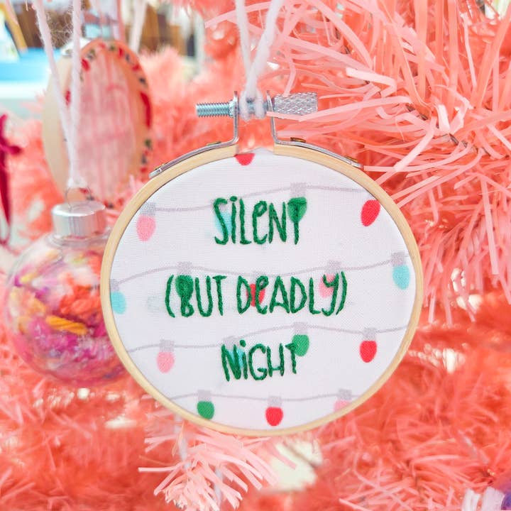 Catie Unthreaded - Wholesale Ornament Set - 3" Embroidered Christmas Ornaments (10 pk)5