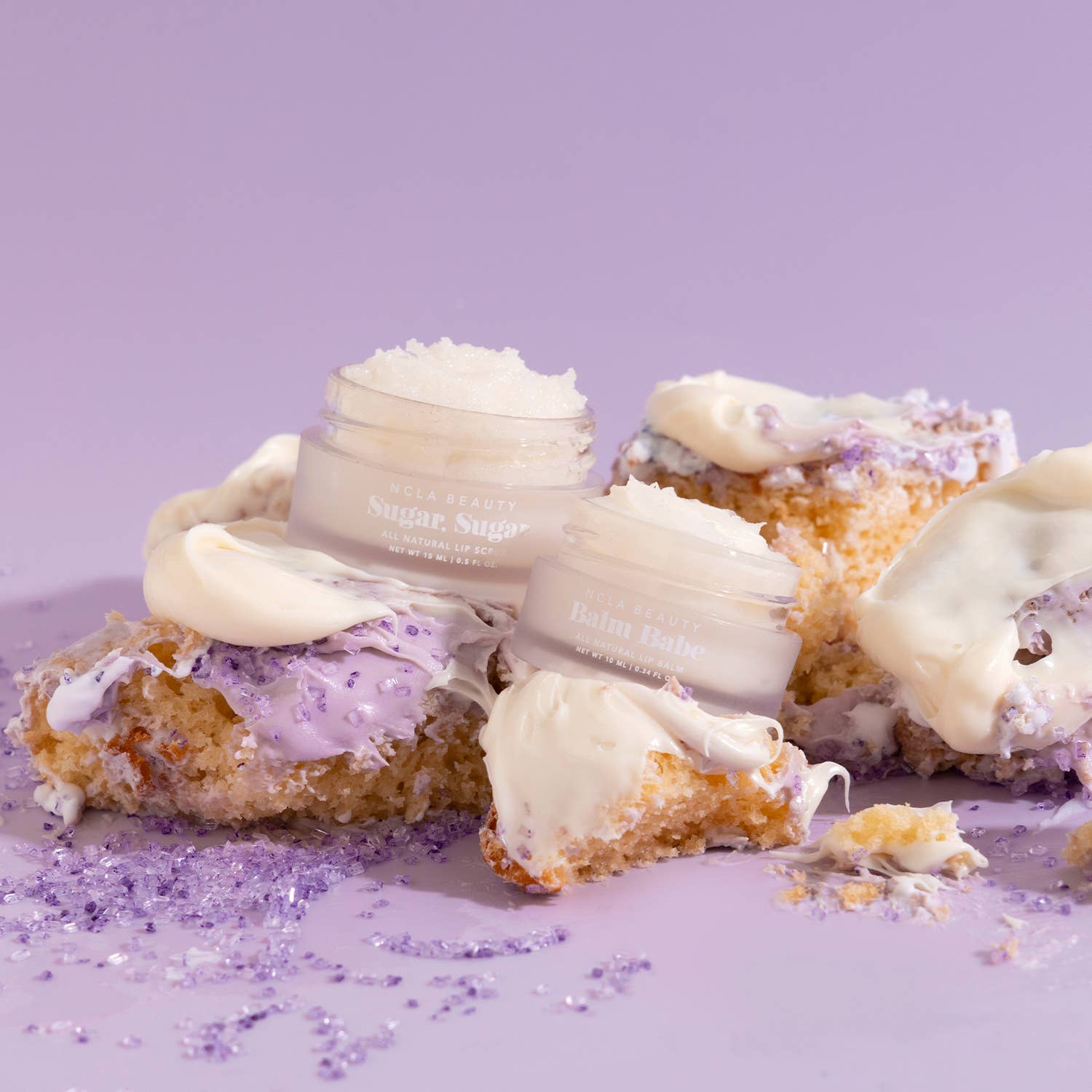 NCLA Beauty - Wholesale Lip Scrub/Polish - Birthday Cake Lip Care Set + Lip Scrubber3