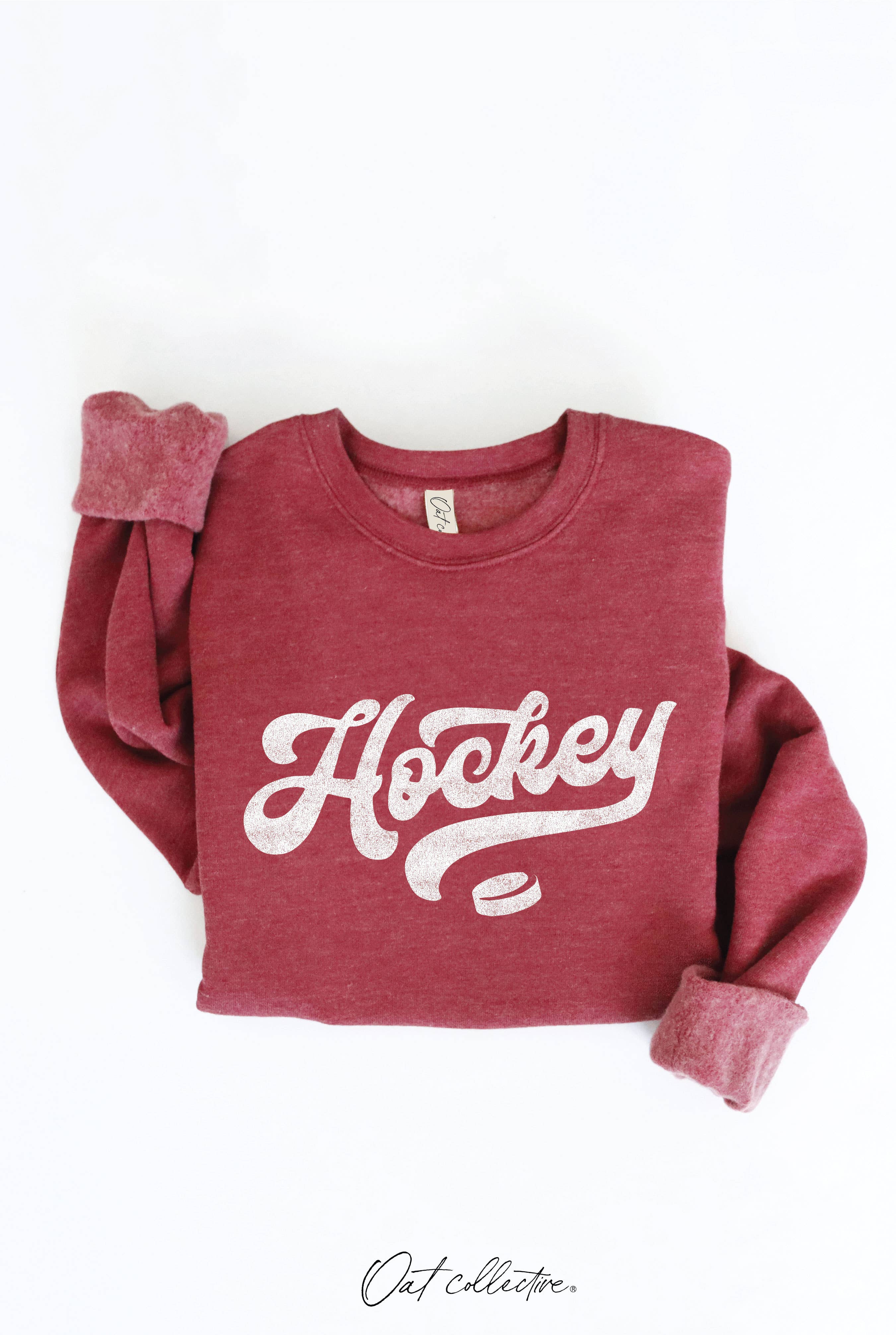 OAT COLLECTIVE - Vente Sweat-shirt à imprimés – femme - Chandail à motif HOCKEY17