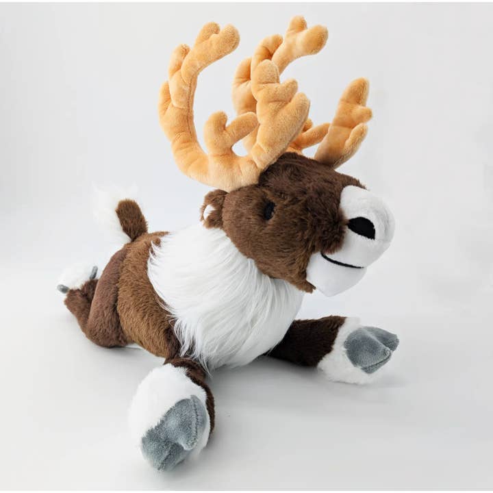 Roamin' Bison Workshop - Wholesale Stuffed/Plush Toy - Kids & Baby - Weighted Caribou | Reindeer Plush | Weighted Plushie
