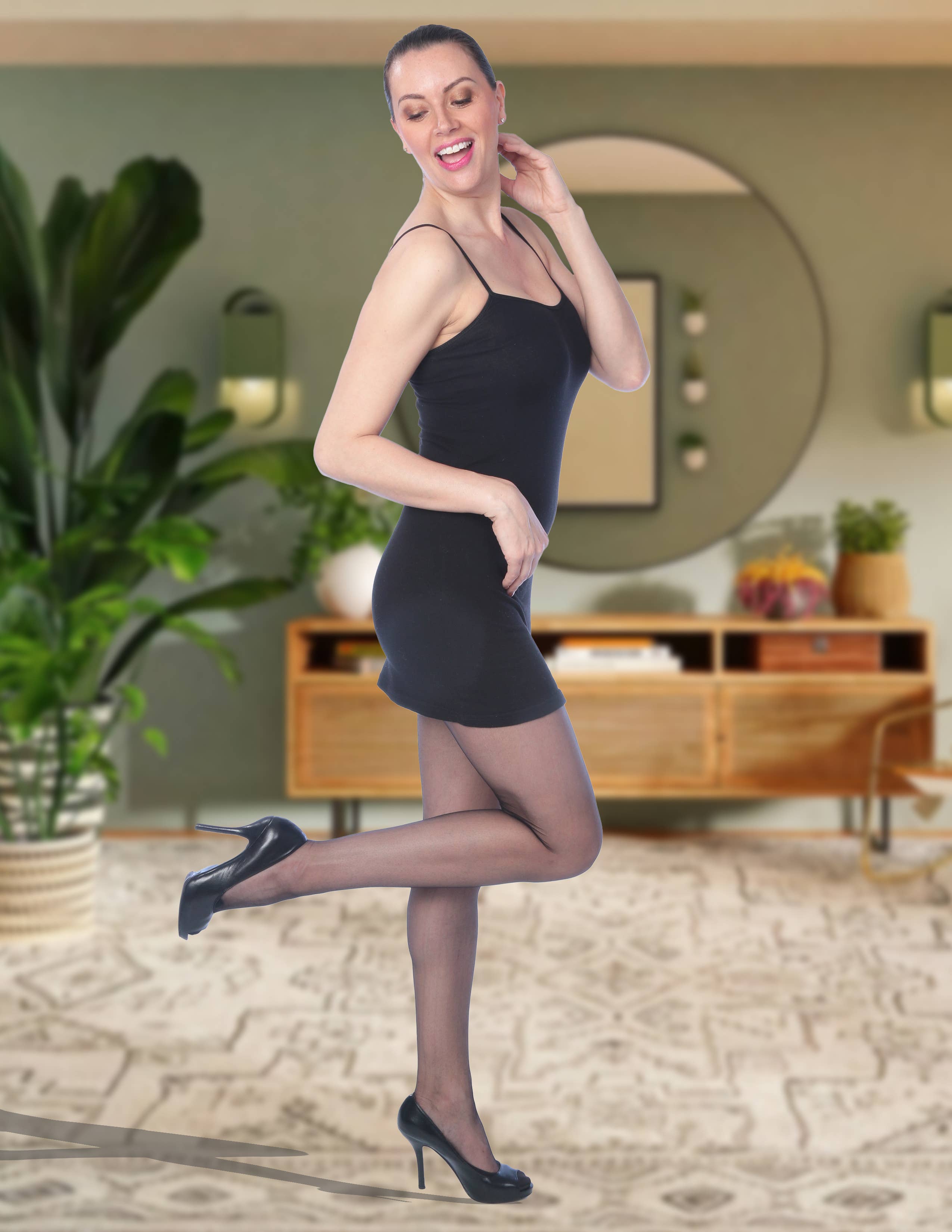 Isadora, Tipi toe, & James Fiallo - Wholesale Pantyhose - Women's - Isadora Women Ultra Sheer Cotton Crotch Pantyhose8