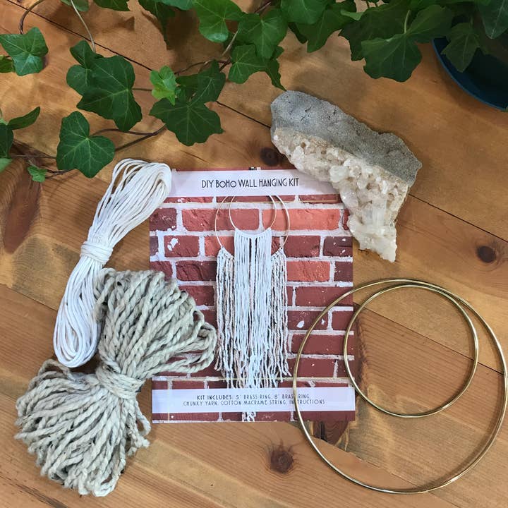 Tangled Up In Hue – wholesale DIY craft kit – BoHo DIY Wall Hanging Kit