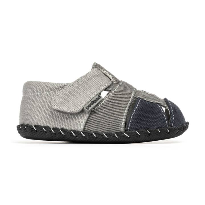 Harvey - Originals® | Grey/Navy for wholesale by pediped footwear
