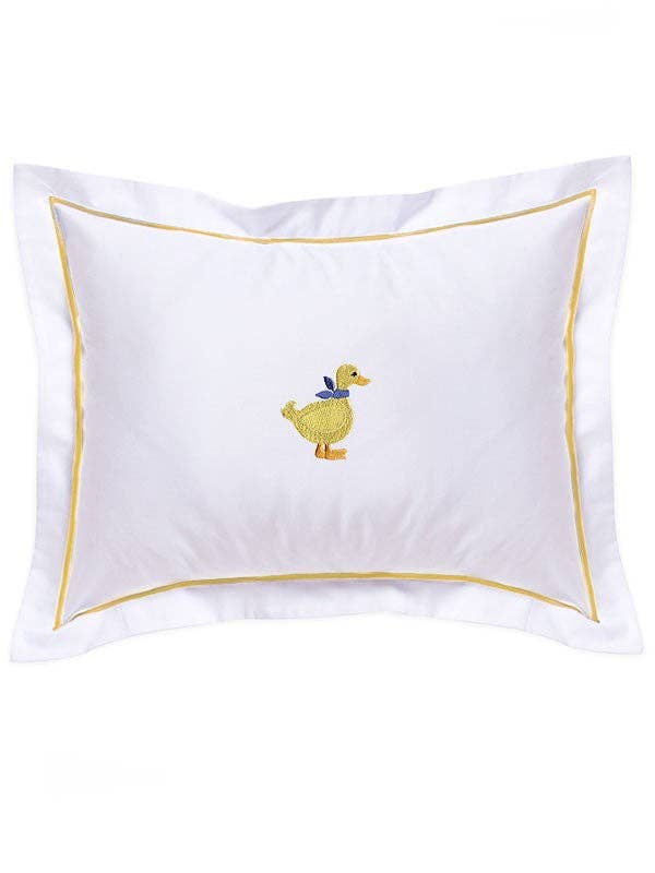 Housse de Coussin Boudoir Bébé, Canard (Jaune) pour la vente par Jacaranda Living