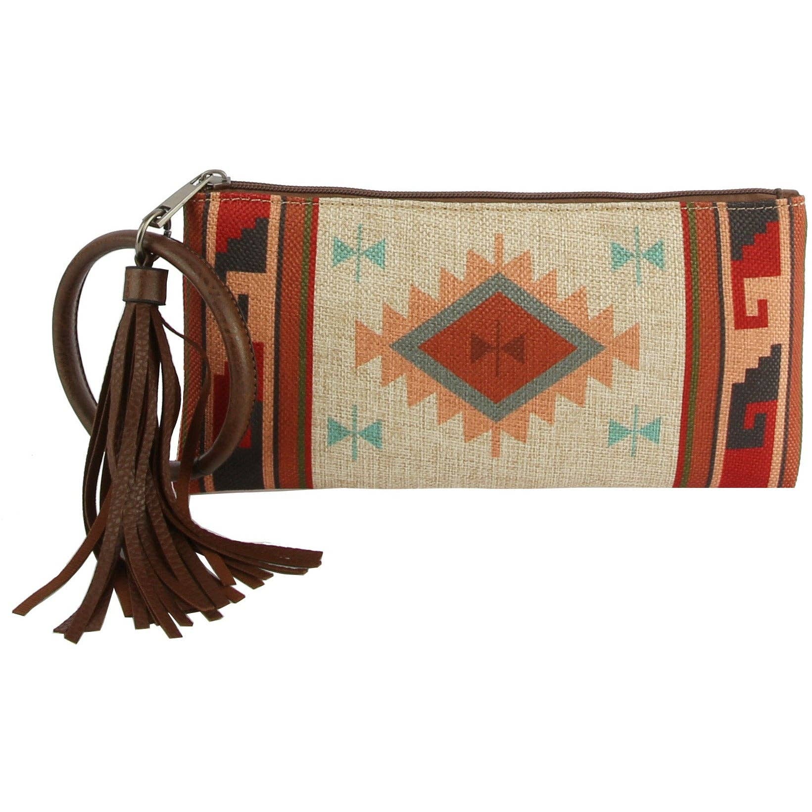 Handbag Factory Corp – Engroshandel Clutch - Dame – Aztec Clutch Wristlet Kvinder Tegnebog Aften Bag8