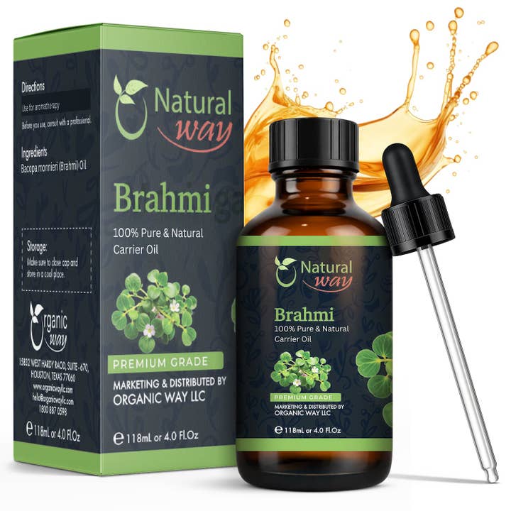 Olio essenziale di Brahmi per la vendita all'ingrosso da parte di Organic Way LLC