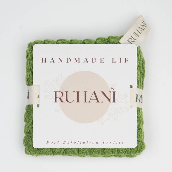 Moosgrün Lif – 7-lagiger Luxus-Waschlappen für den Großhandel von Ruhani