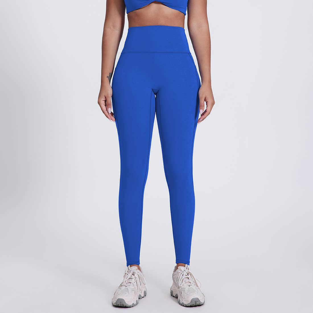 Sodalemon – Leggings de desporto/casuais - Mulher por atacado – Calças de Ioga com Bolsos Laterais para Mulheres, Leggings Desportivas sem Costura Frontal22