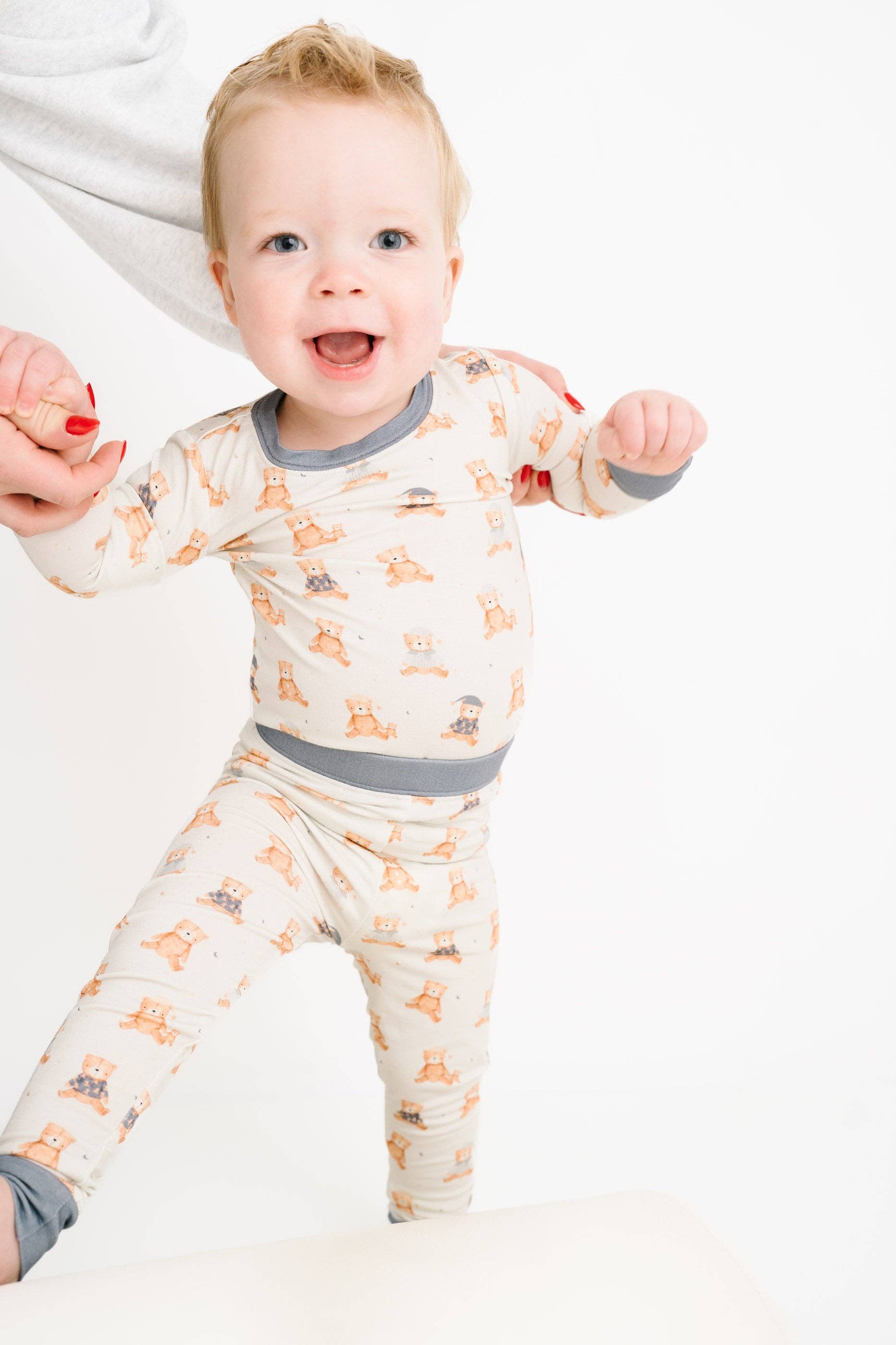 Little One Shop - Wholesale Sleepwear Set - Kids - Teddy Bedtime Bamboo Set3