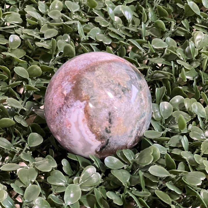 Ocean Jasper Crystal Sphere 50-60mm for wholesale by Vrinda