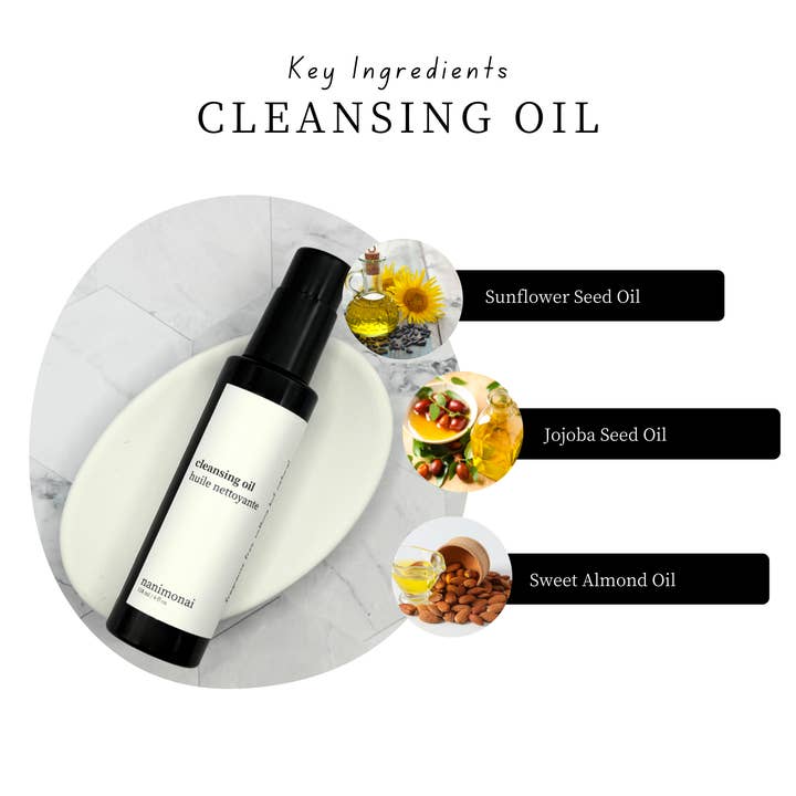 Nanimonai Skincare - Wholesale Facial Cleanser - Cleansing Oil2