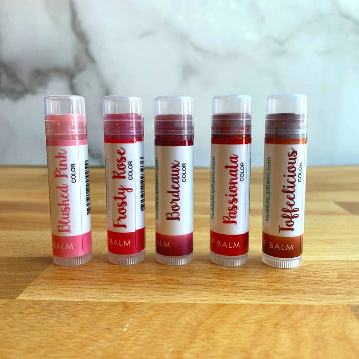 NO-MELT LIP BALM - Wholesale Lip Balm - NO-MELT LIP TINT tinted lip balms with display4