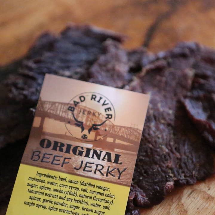 Bœuf séché original pour la vente par Bad River Jerky