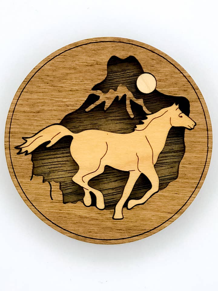 Magnete da traforo a cavallo per la vendita all'ingrosso da parte di Woodcutts Inc.