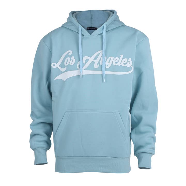 LeeHanTon - Wholesale Hoodie - Men's - Men's Fleece Lined Pullover Hoodie - Los Angeles