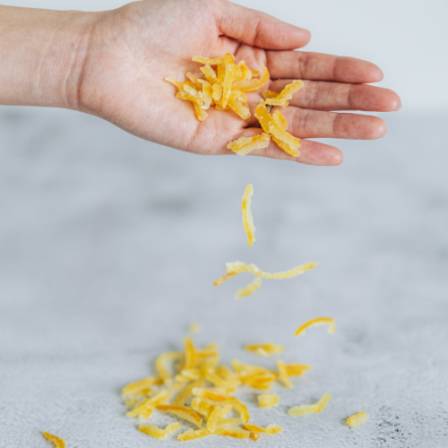 KANKITSU LABO - Wholesale Hard Candy - Dry Candied Japanese Citrus Peel | Yuzu (ゆず) | 1.05 oz Bags9