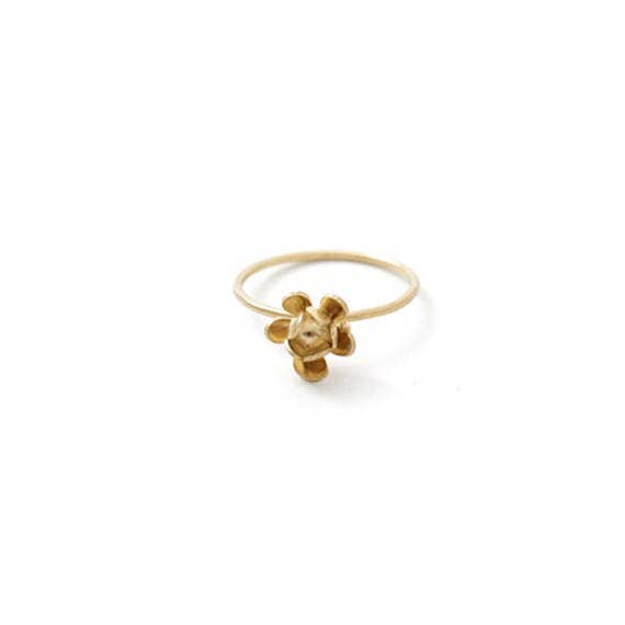 My Sen - Wholesale Band/Stacked Ring - LOTUS flower ring6