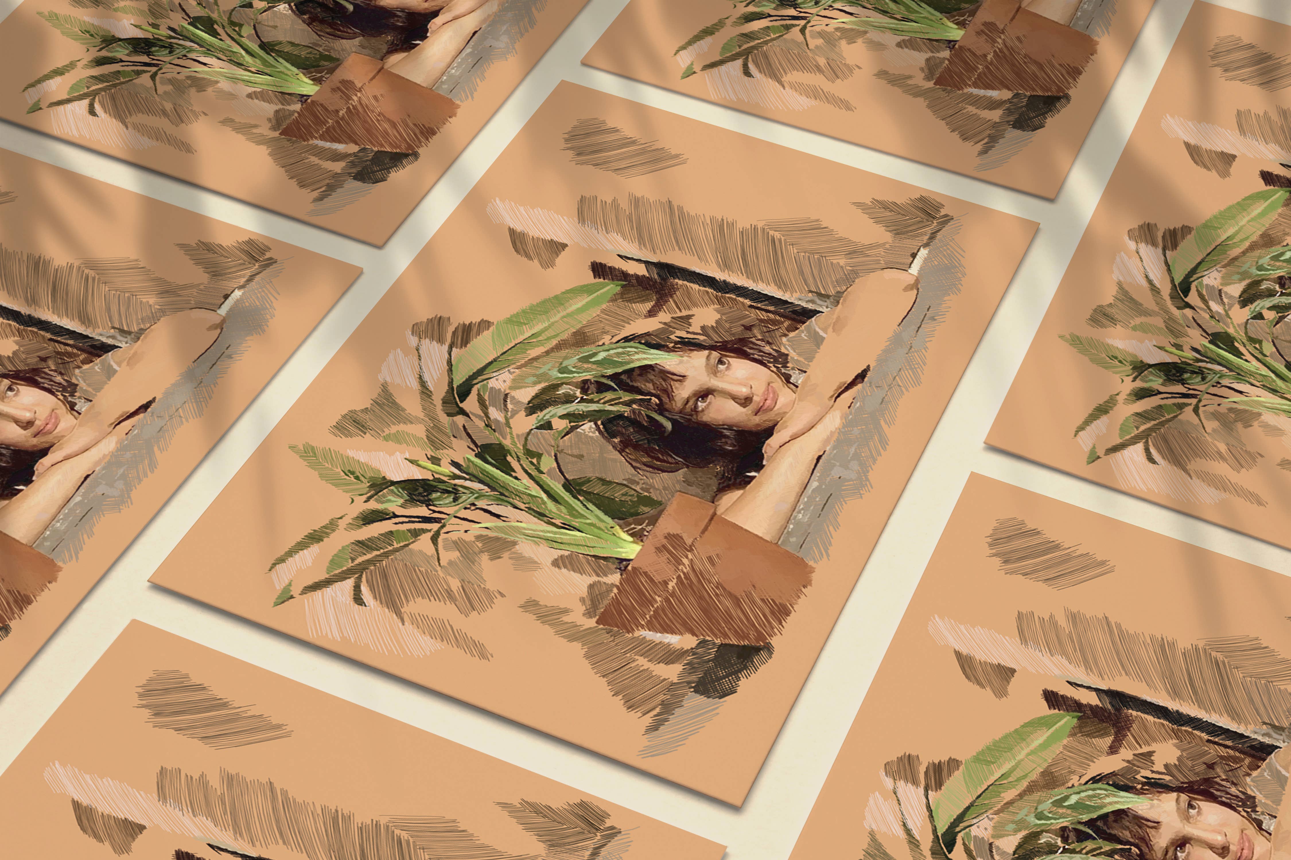 Belén Diz Juncal - Wholesale Art Print - Movie illustrations - Leon: The Professional0