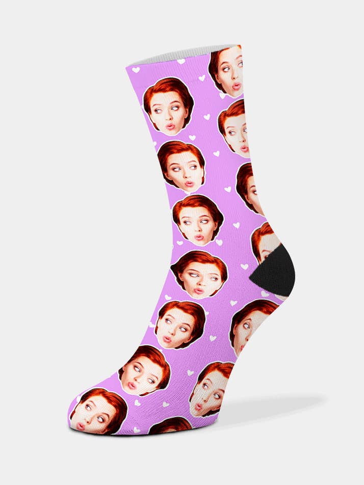 Custom Face Socks for wholesale by SOXOS