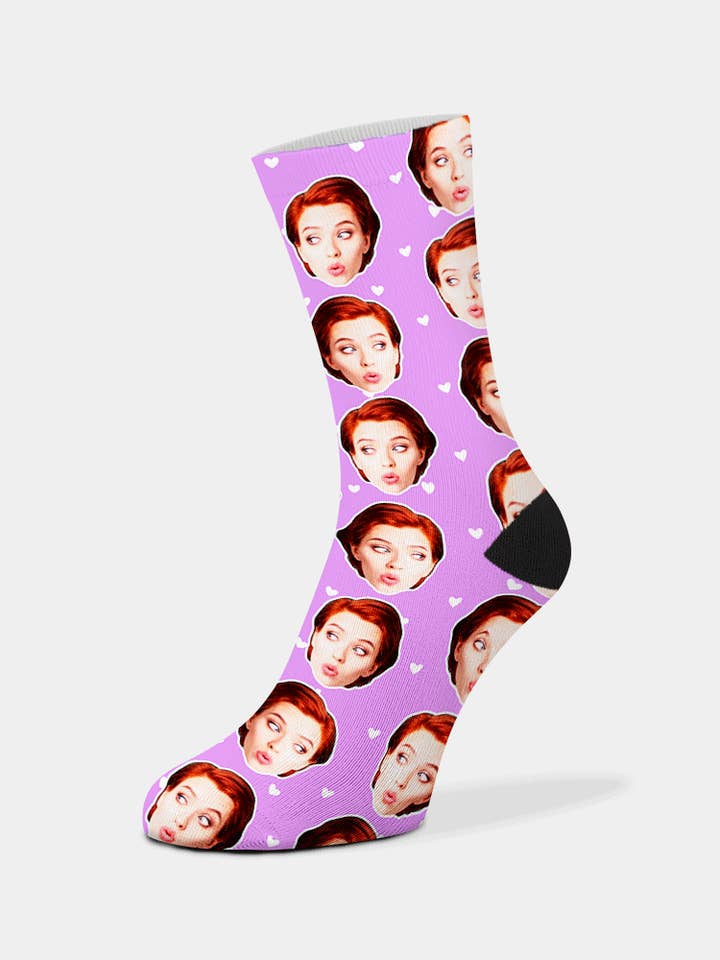 Custom Face Socks for wholesale by SOXOS