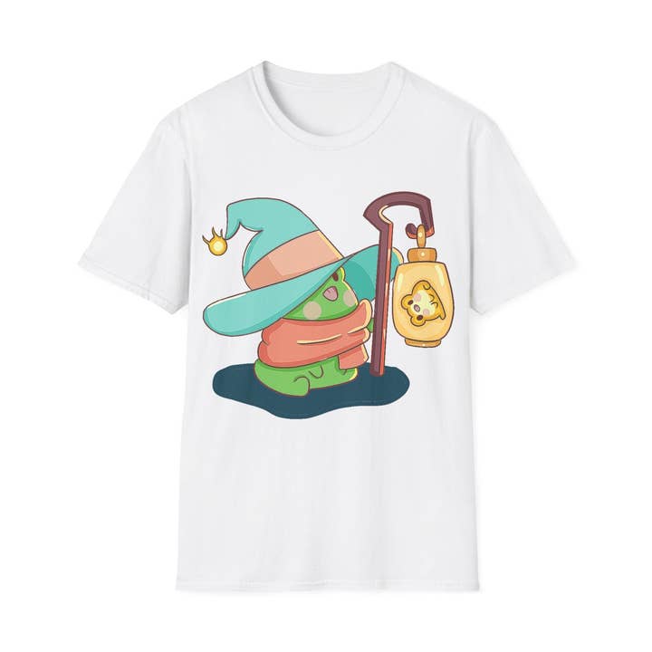 wizard gerald - Unisex Softstyle T-Shirt for wholesale by froggiebums