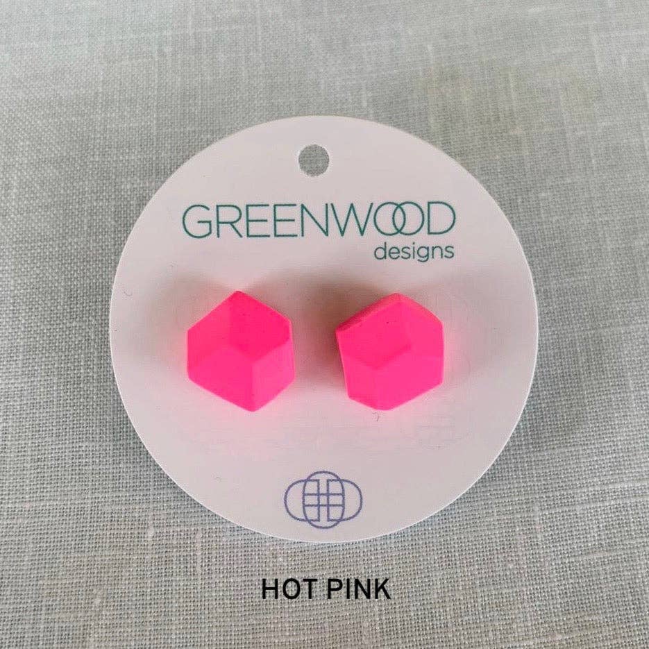 Greenwood Designs - Wholesale Stud/post earrings - Plain Rock Earrings19