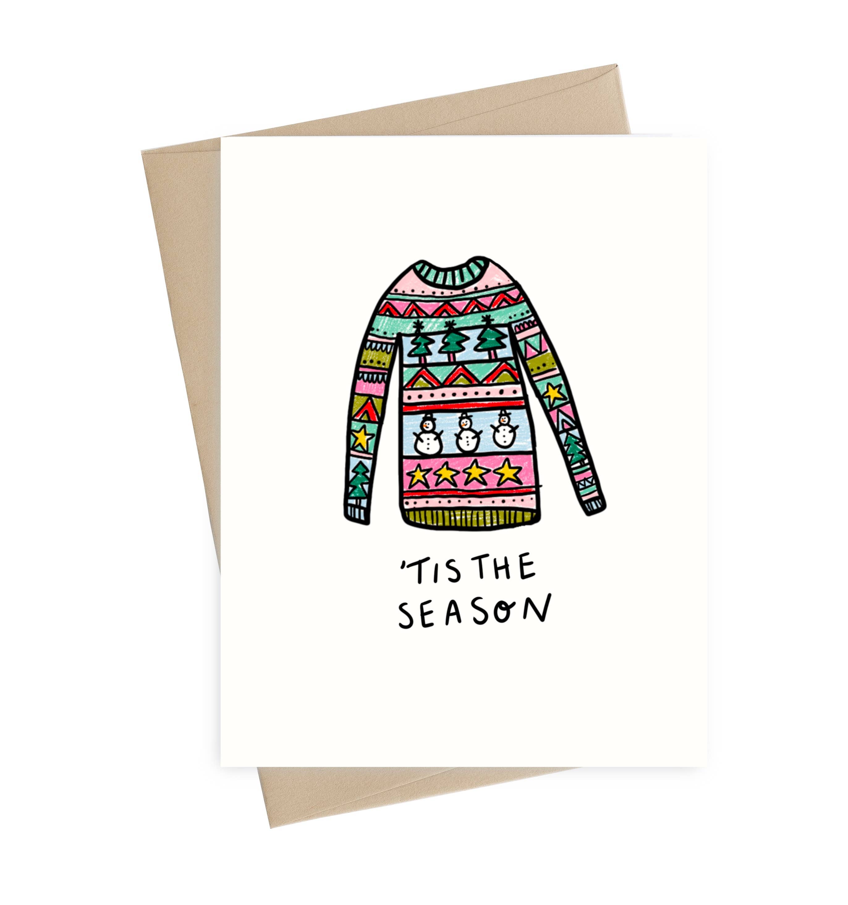 Little May Papery - Wholesale Season's Greetings Card - Tis the Season0