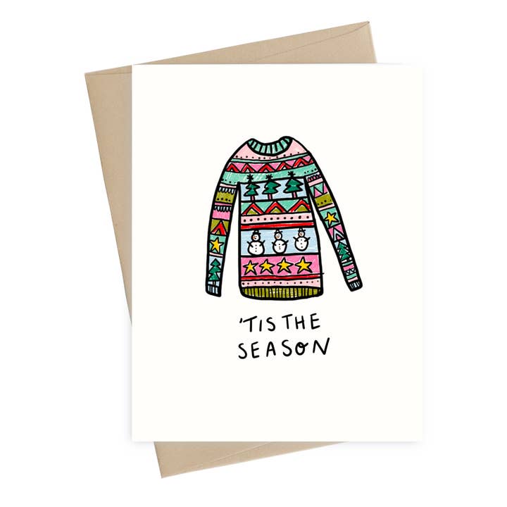 Little May Papery - Wholesale Season's Greetings Card - Tis the Season