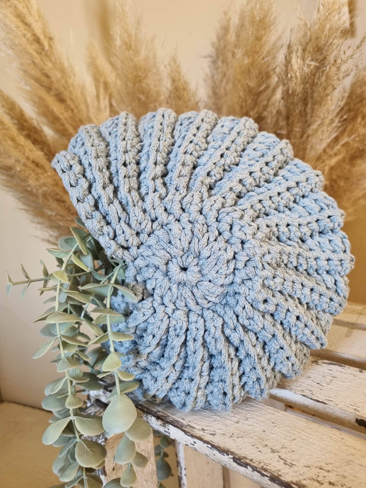 Naturalmarjory – wholesale Korg – Ammonite M, bohemisk dekorativ korg i form av snäcka0