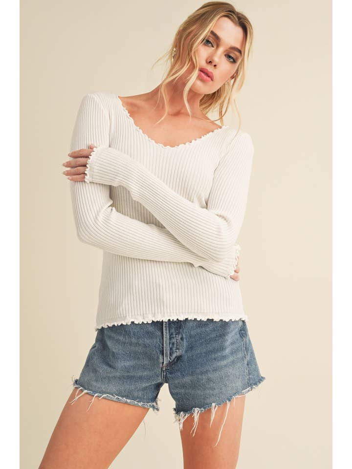 AEMI + CO - Wholesale Knit Sweater - Women's - 3105DN Adalie Knit Sweater20