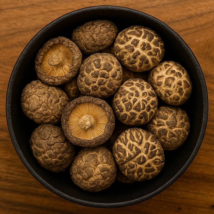 Hele Shiitake Paddenstoel (Lentinula Edodes) voor wholesale door LA Herb
