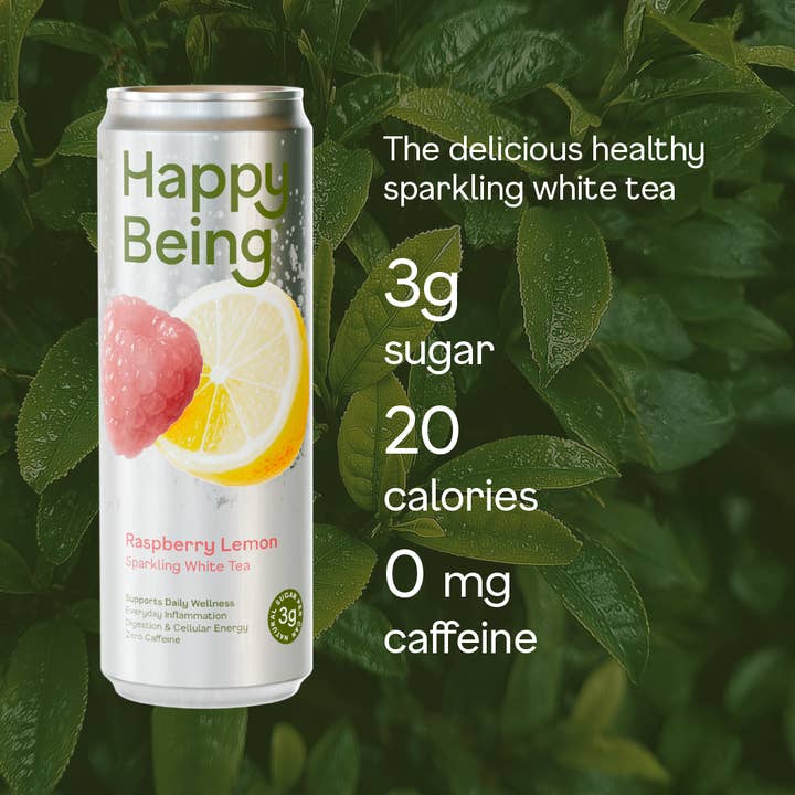 Happy Being - Wholesale Health/Detox Tea - 16 Pack Sparkling Raspberry Lemon2