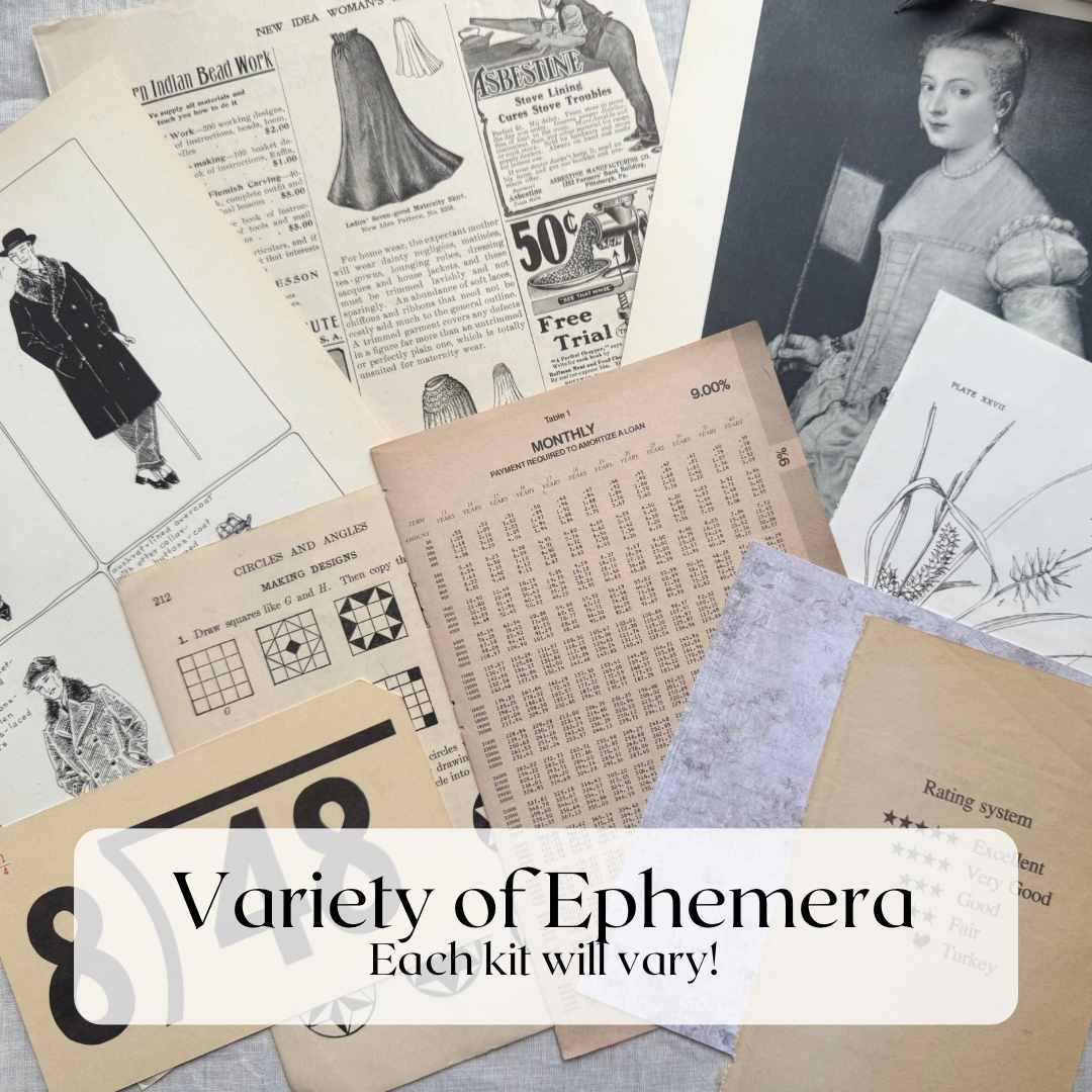 A House of Books - Wholesale Journal/Diary - Junk Journal Kit for Modern Junk Journaling6