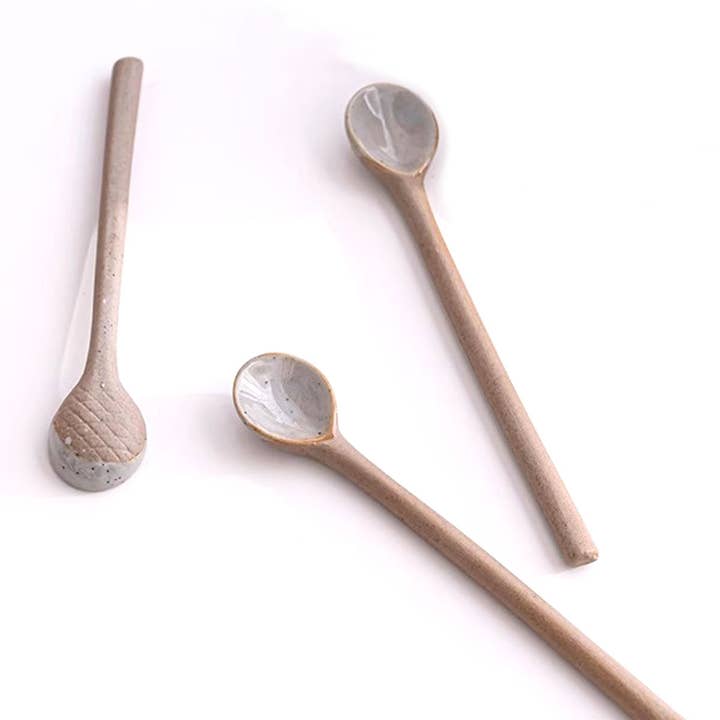 Fodory - Wholesale Kitchen Spoon - Ceramic Long and Short Spoons