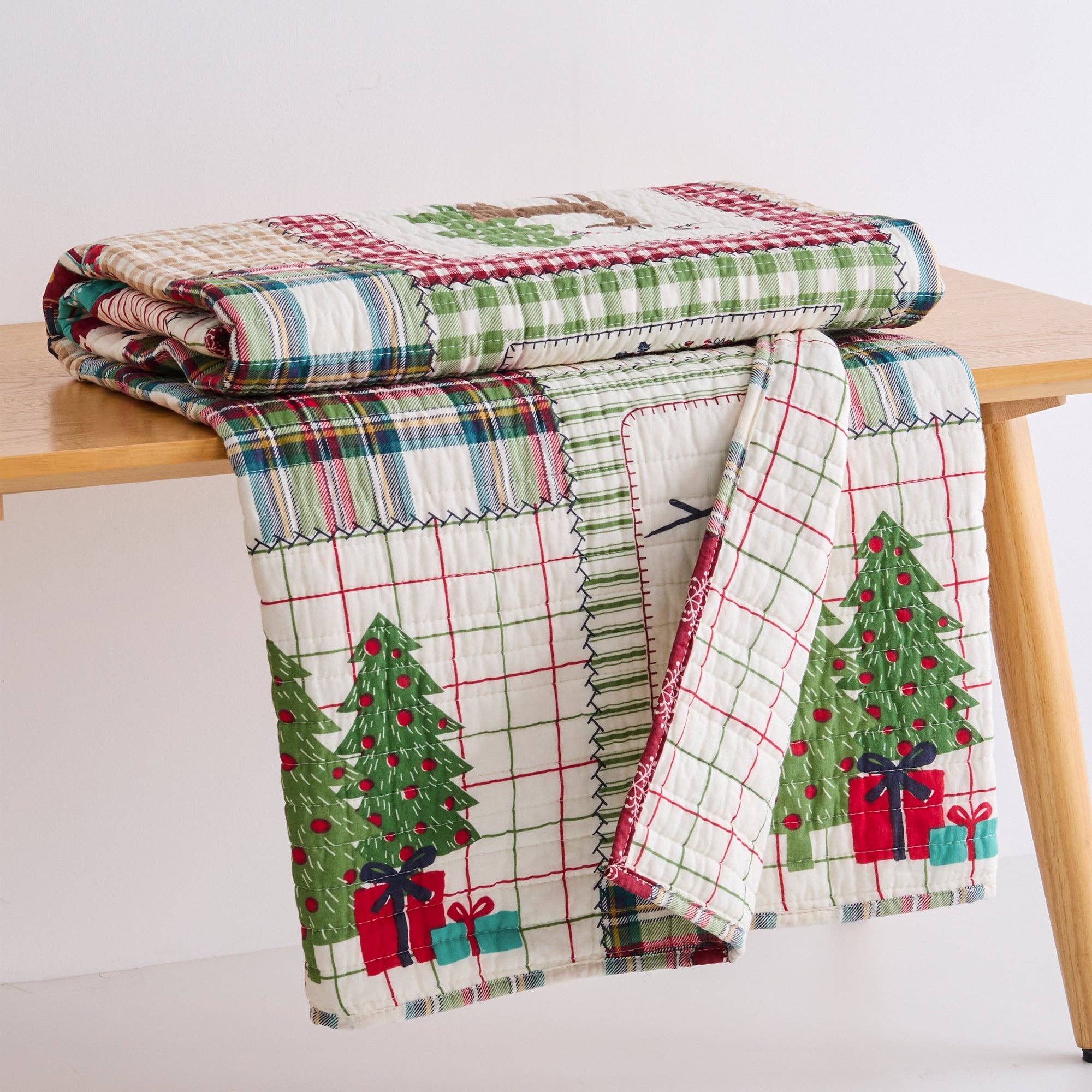 Levtex Home - Wholesale Throw blanket - Home for Christmas Quilted Throw6