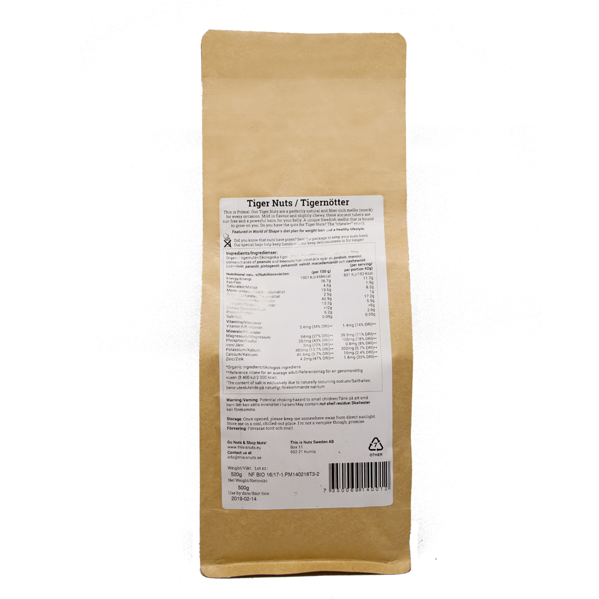 This is Nuts - Wholesale Nuts - Got Guts Tiger Nuts 250g2