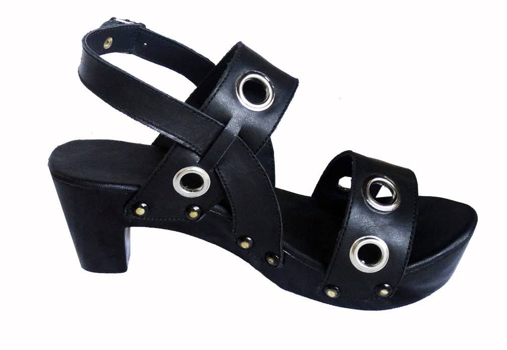 OMES – Großhandel Clogs – Damen – Ulrich: Echtleder Holzabsatz Recycelbare Clogs4