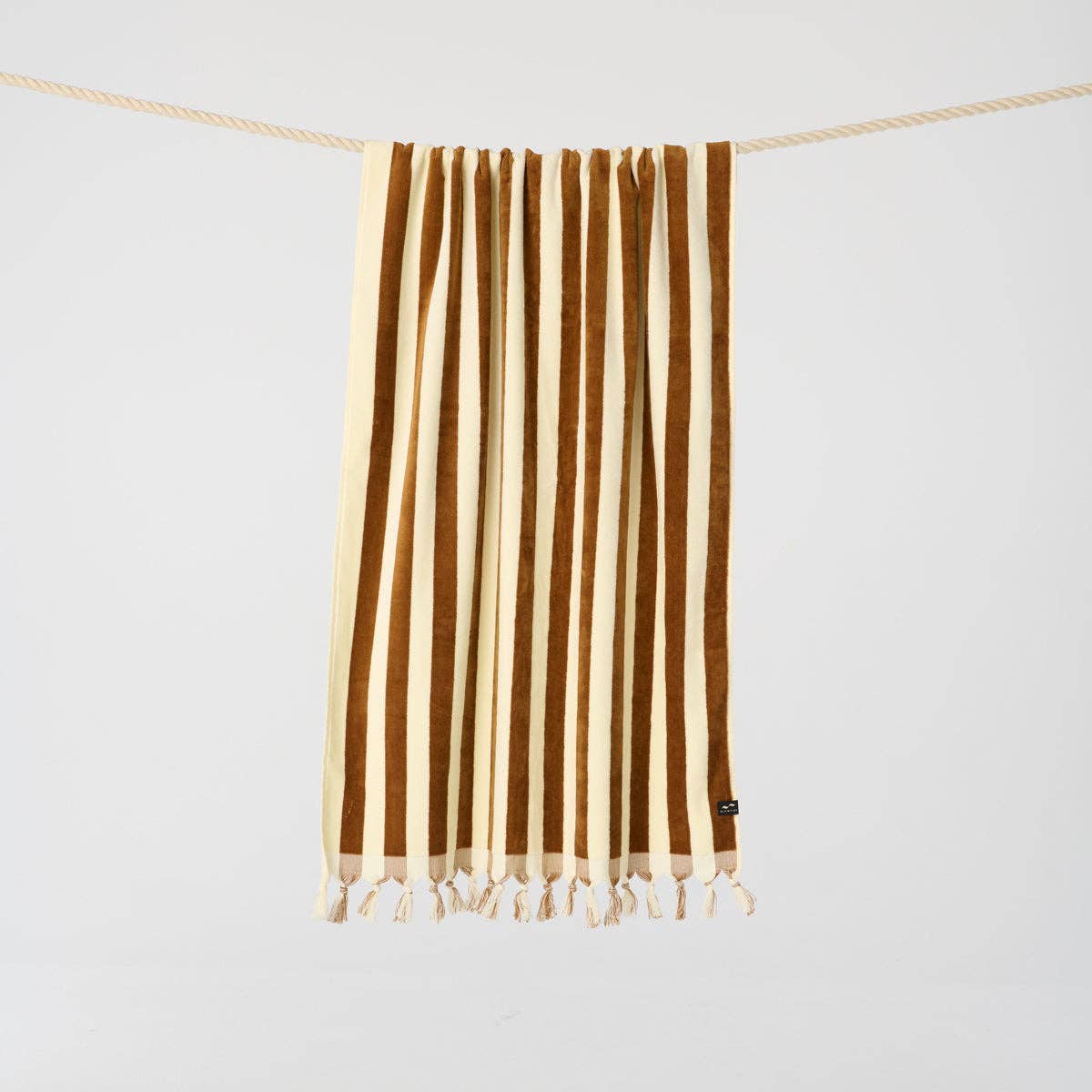 Slowtide - Wholesale Beach Towel - Cabana Fringe Premium Woven Towel - Brush1