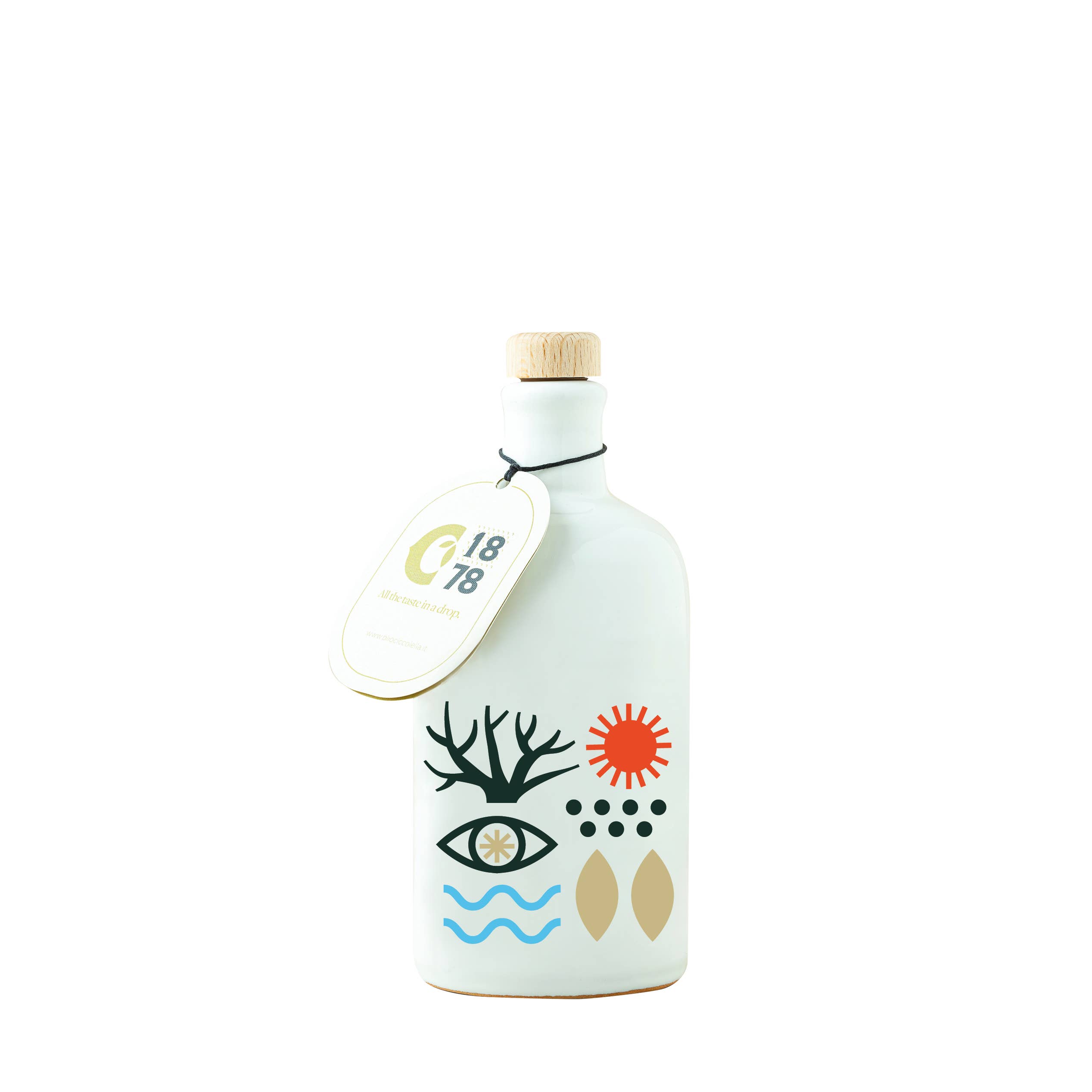 Olio Ciccolella - Wholesale Olive Oil - ORCIO IN CLAY LA POLLA 100ML WITH EVO OIL CICCOLELLA