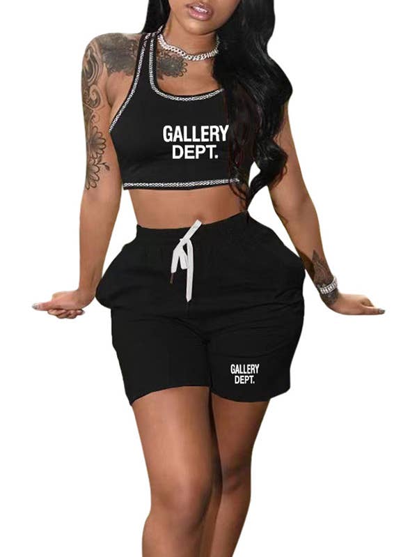 MB FASHION O-NECK PRINTED SHORT SET 323LY for wholesale by MB Fashion Wholesale