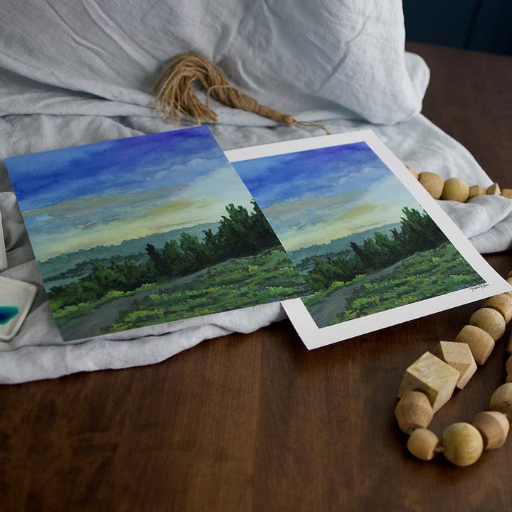 Grow Into Divinity Giclée-Druck: Landschaft für den Großhandel von Michelle McGuire Studio