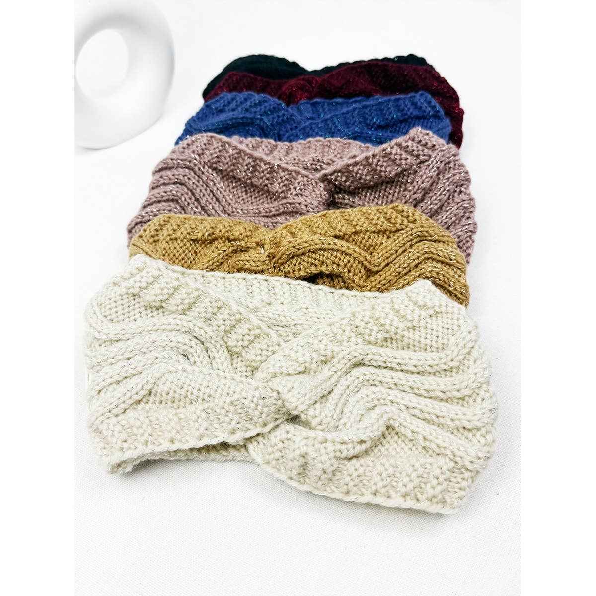 MIX COLOR Fashion Winter Knit Headwrap for wholesale on Faire5