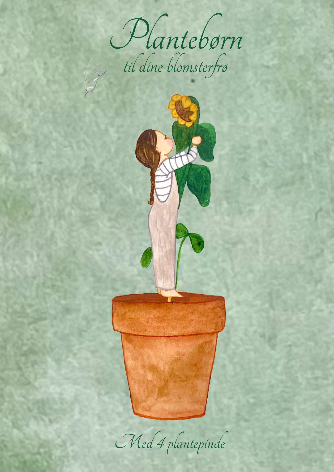 Tall Hat Tales - Wholesale DIY Craft Kit - Kids - Kids planting flowers5